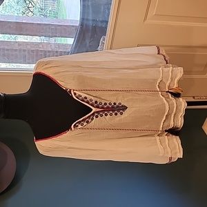 Womens Ralph Lauren Denim and Supply peasant blouse